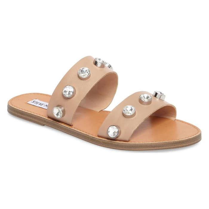 Steve Madden Jessy Embellished Slide Sandal