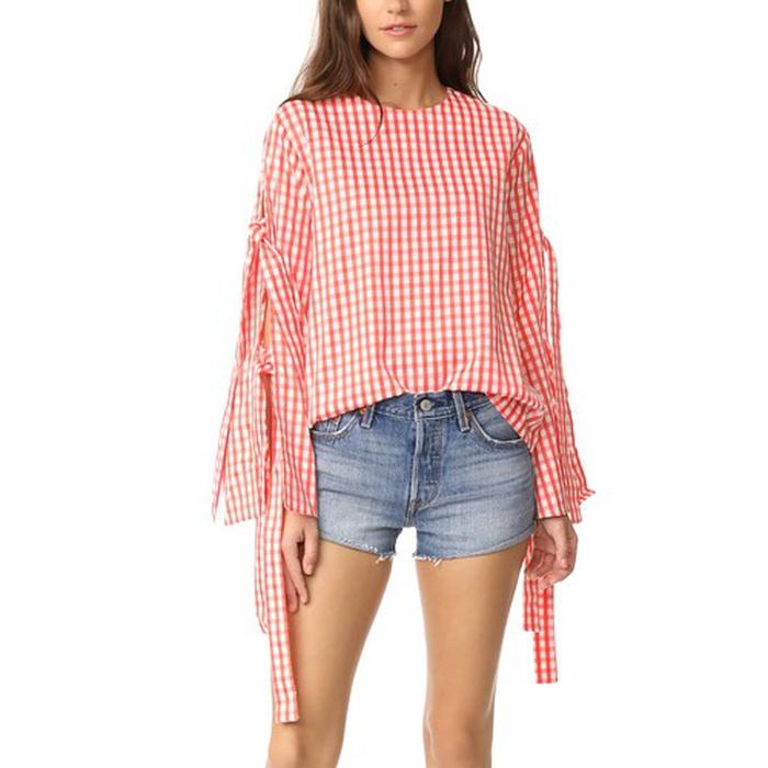 Style Mafia Gingham Blouse