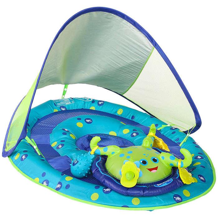 SwimWays Baby Spring Float Activity Center with Canopy