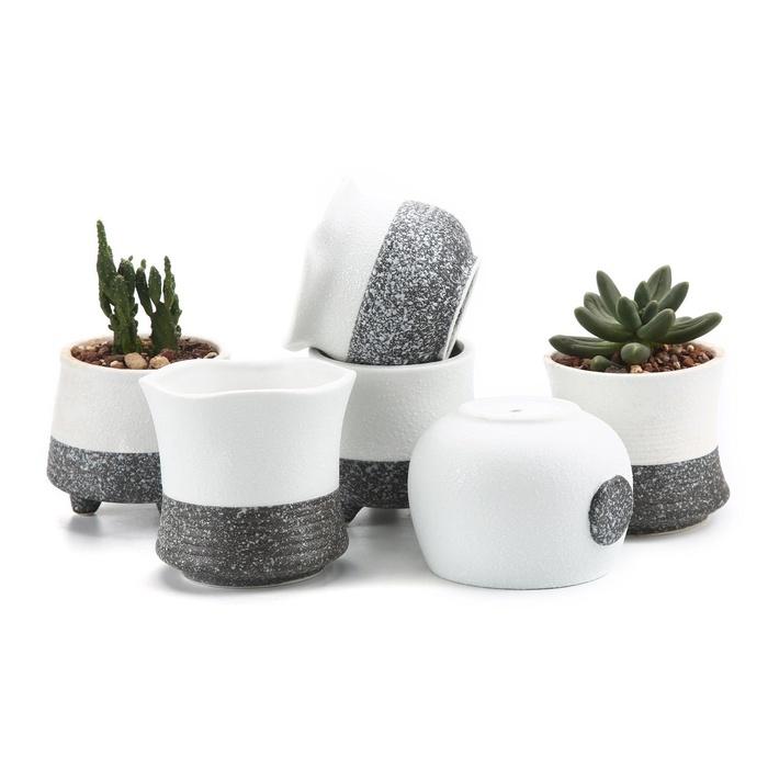 T4U Ceramic Korae Style Snow Planters