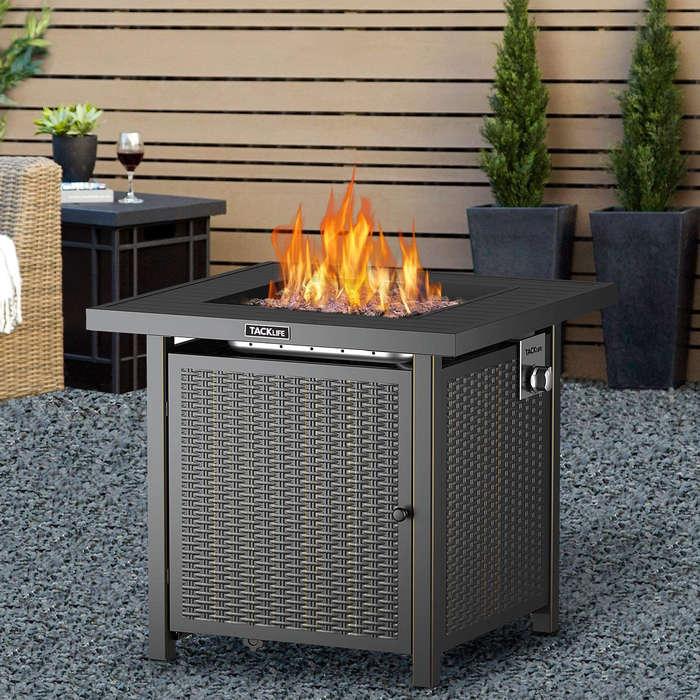 Tacklife Propane Fire Pit Table