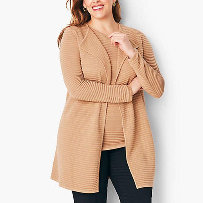 Talbots Modern Ottoman Cardigan