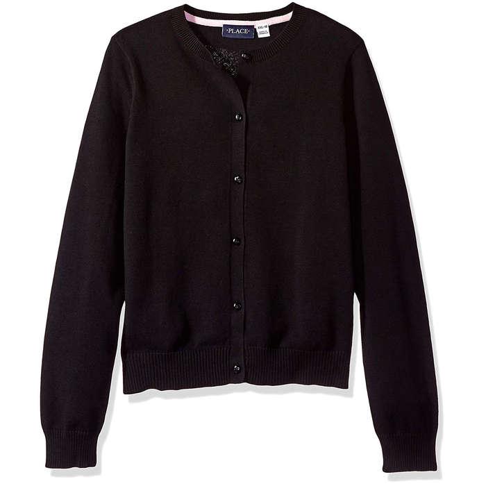 The Children's Place Uniform Cardigan Sweater