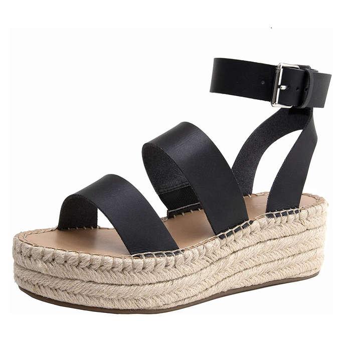 The Drop Listilla Espadrille Flatform Ankle Strap Sandal Wedge