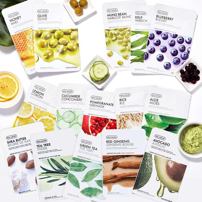 The Face Shop Facial Mask Sheets