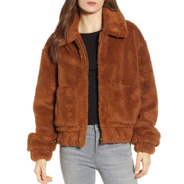 Thread & Supply Northy Faux Fur Jacket