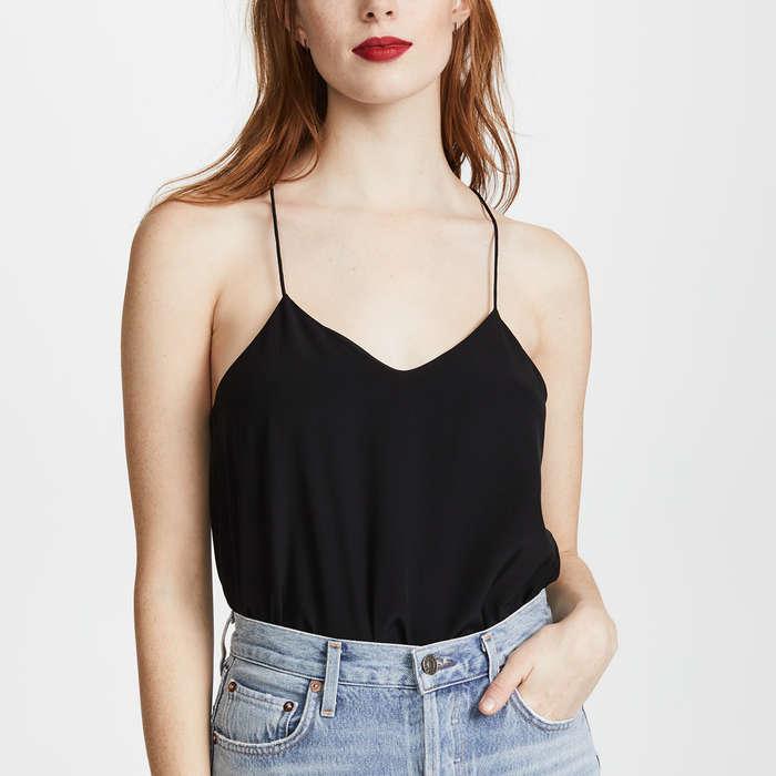 Tibi Classic Racer Back Camisole