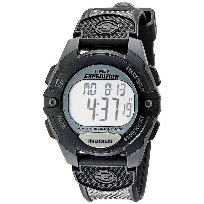 Timex Men's Expedition Classic Digital Chrono Alarm Timer Full-Size Watch