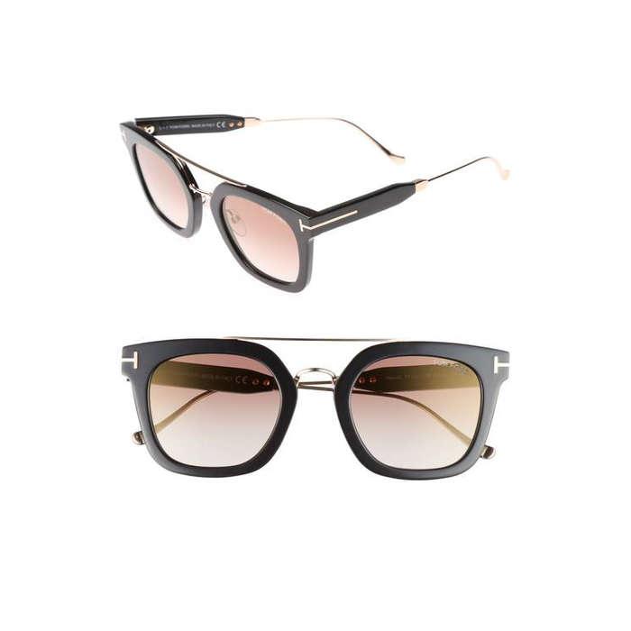 Tom Ford Alex 51mm Sunglasses