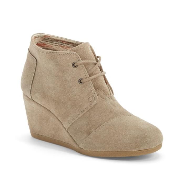 TOMS ‘Desert’ Wedge Bootie