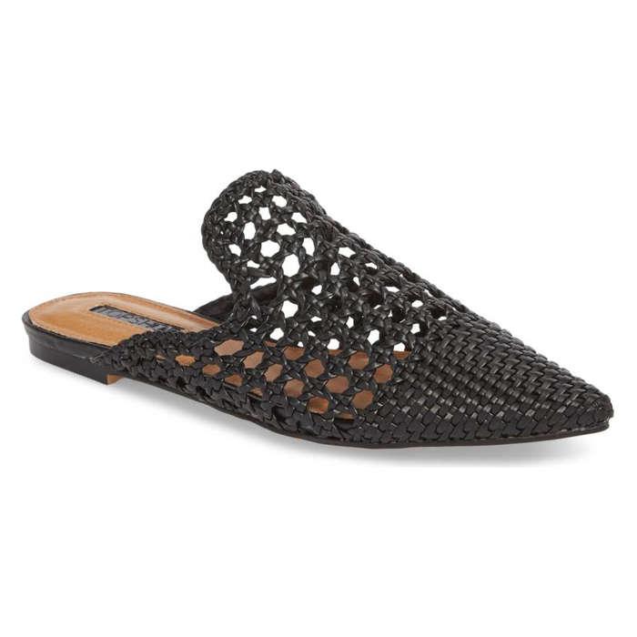 Topshop Knot Woven Mule