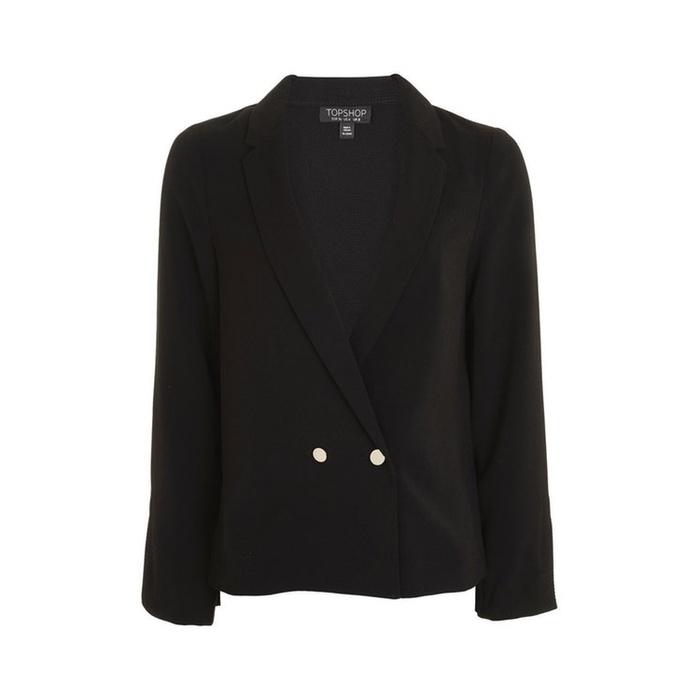 Topshop Split Cuff Blazer