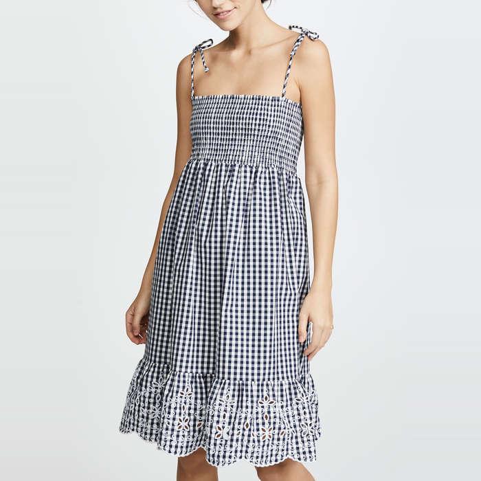 Tory Burch Gingham Beach Dress