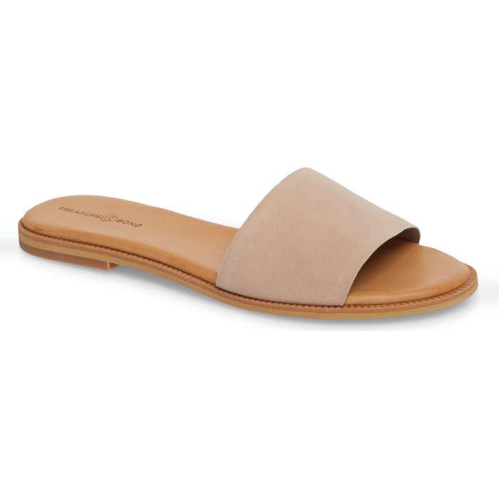 Treasure & Bond Mere Flat Slide Sandal