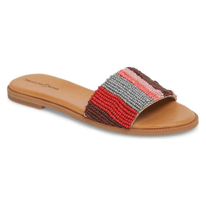 Treasure & Bond Mere Flat Slide Sandal