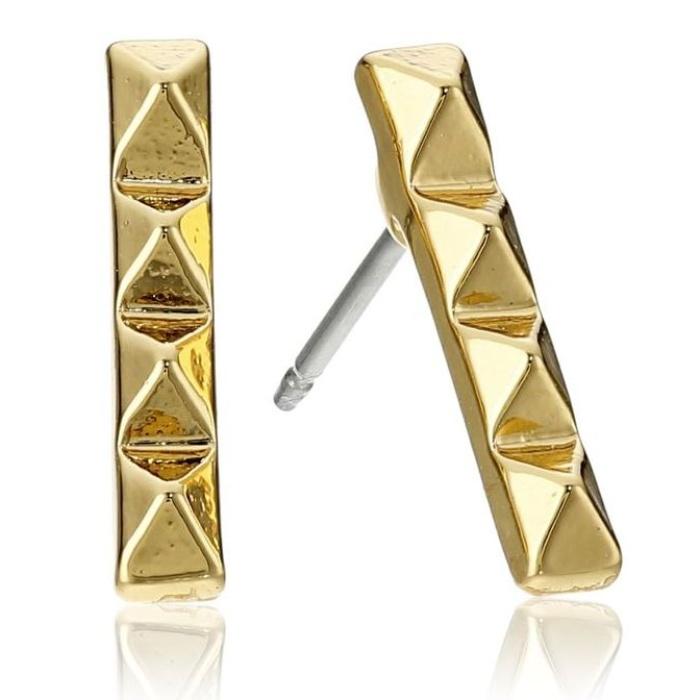 Trina Turk Basics Pyramid Stick Stud Earrings