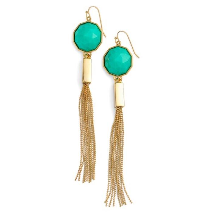 Trina Turk Tassel Drop Earrings