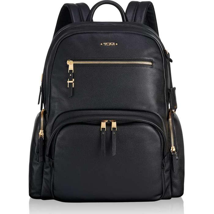 Tumi Voyageur Carson Leather Backpack