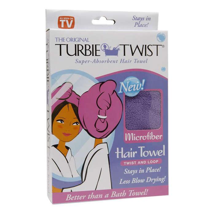 Turbie Twist Microfiber Super Absorbent Hair Towel