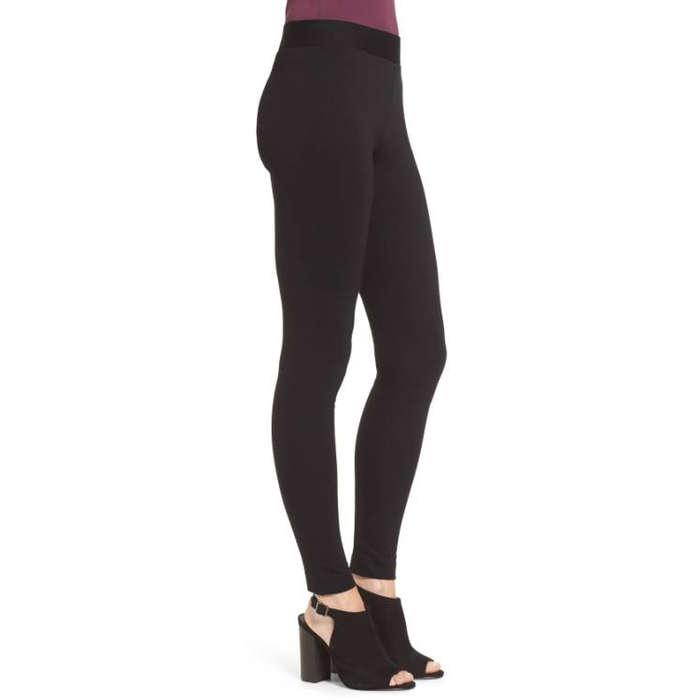 Two by Vince Camuto Seamed Back Leggings