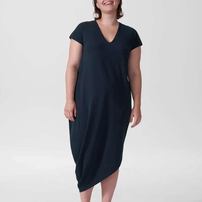 Universal Standard Geneva V-Neck Dress