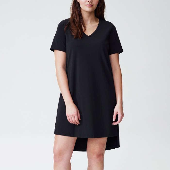 Universal Standard Tesino Washed Jersey Dress