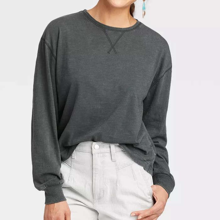 Universal Thread Long Sleeve Boxy T-Shirt