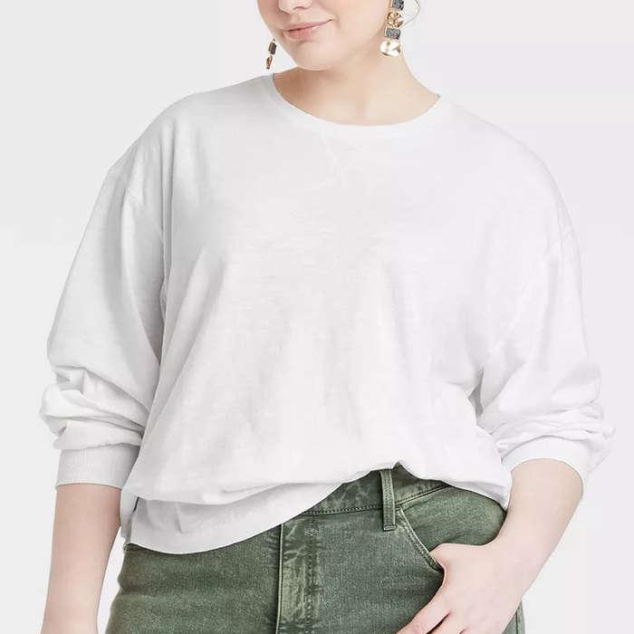 Universal Thread Long Sleeve Boxy T-Shirt