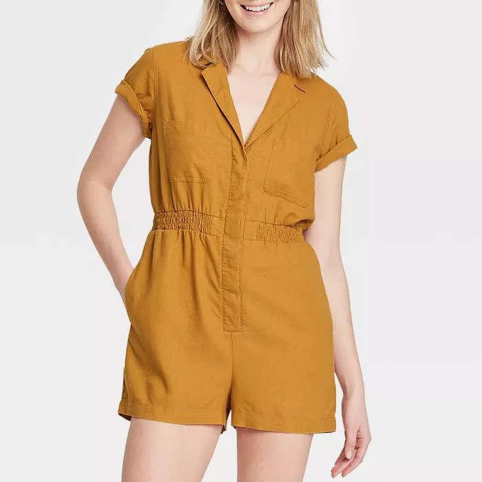 Universal Thread Short Sleeve Boilersuit