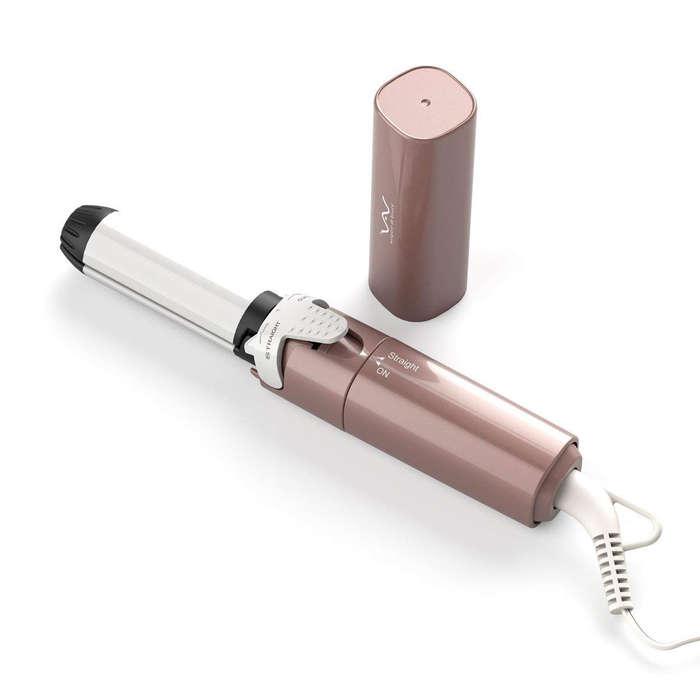 VAV 2 In 1 Hair Iron Mini Hair Curler and Straightener