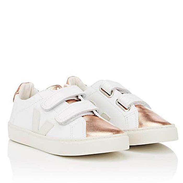 Veja Kids' Esplar Leather Sneakers