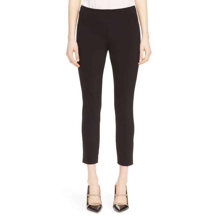 Veronica Beard Back Zip Scuba Pants