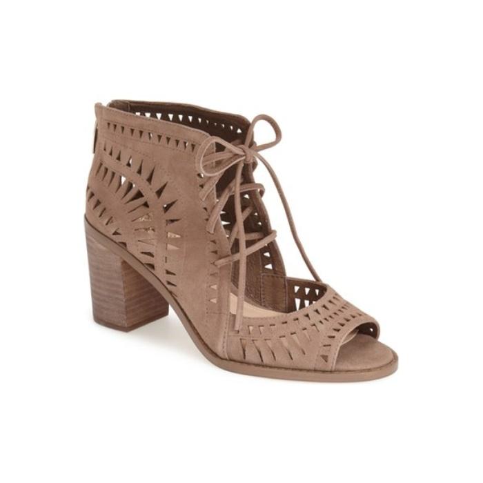 Vince Camuto Tarita Cutout Lace-Up Sandal