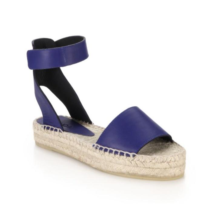 Vince Edie Leather Espadrille Sandals