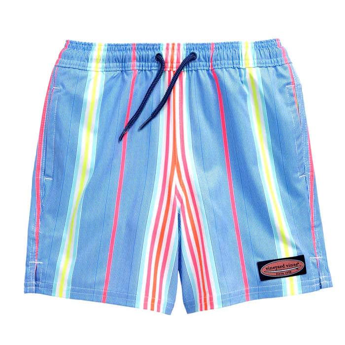 Vineyard Vines Print Chappy Swim Trunks