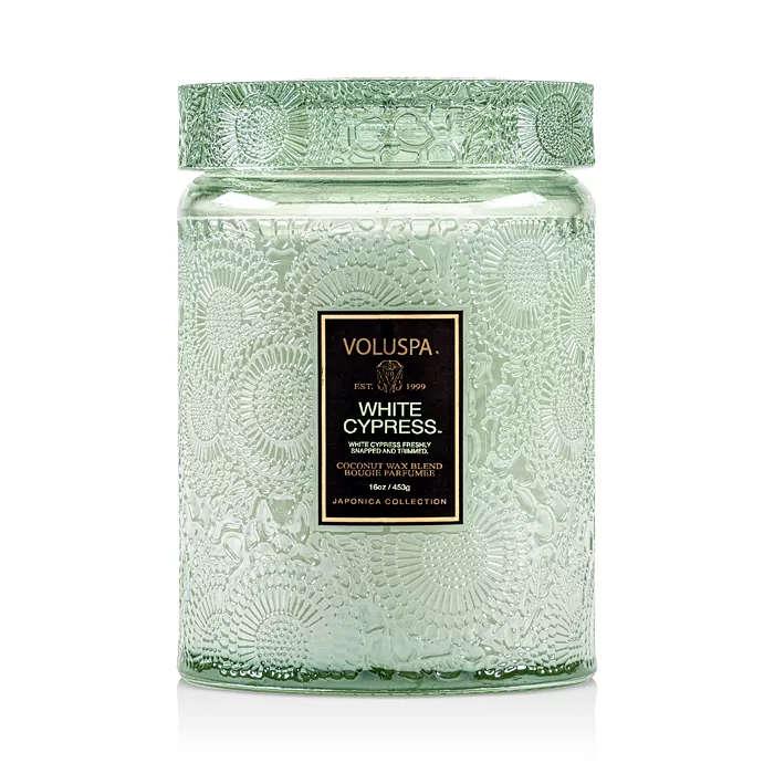 Voluspa White Cypress Candle