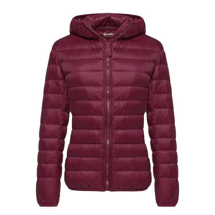 Wantdo Hooded Packable Down Jacket