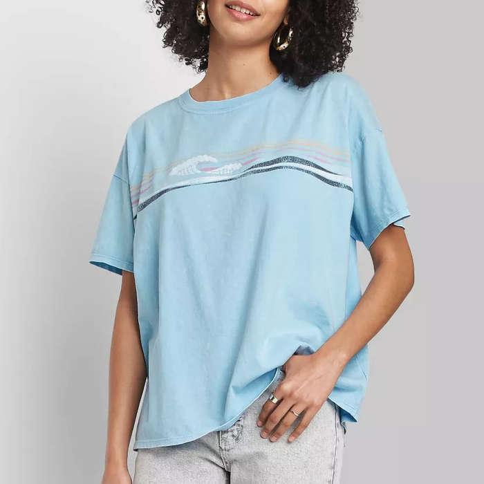 Wild Fable Short Sleeve Oversized T-Shirt