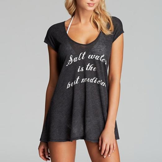 Wildfox Couture Salt Water Tulum Tunic