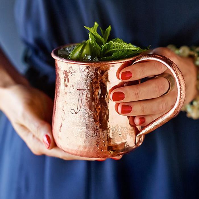 Williams-Sonoma Hammered Copper Mug