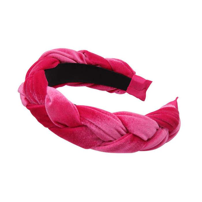 YANHAO Velvet Braided Headband