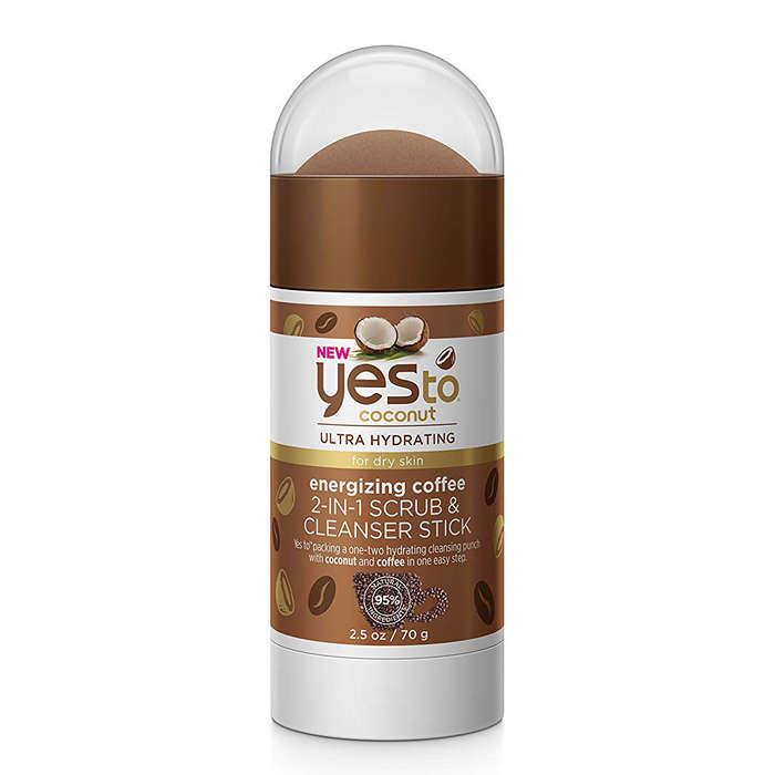 Yes To Coconut Energizing Coffee 2-in-1 Scrub & Cleanser Stick