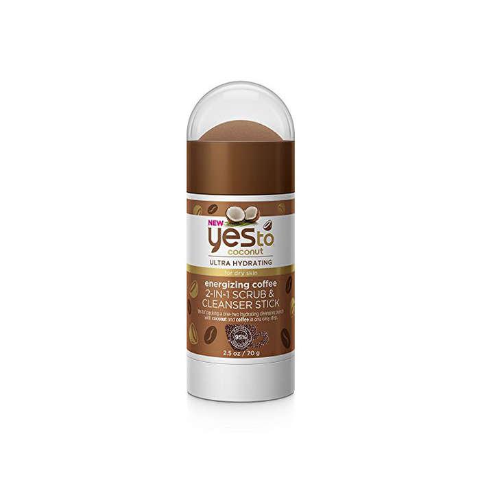 Yes To Coconut Energizing Coffee 2-in-1 Scrub & Cleanser Stick