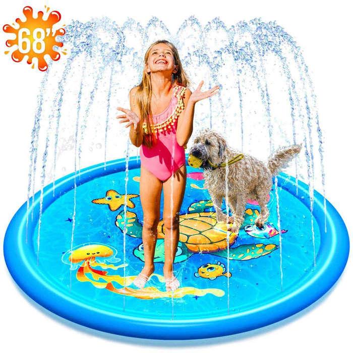 Zen Laboratory Inflatable Splash Sprinkler Pad